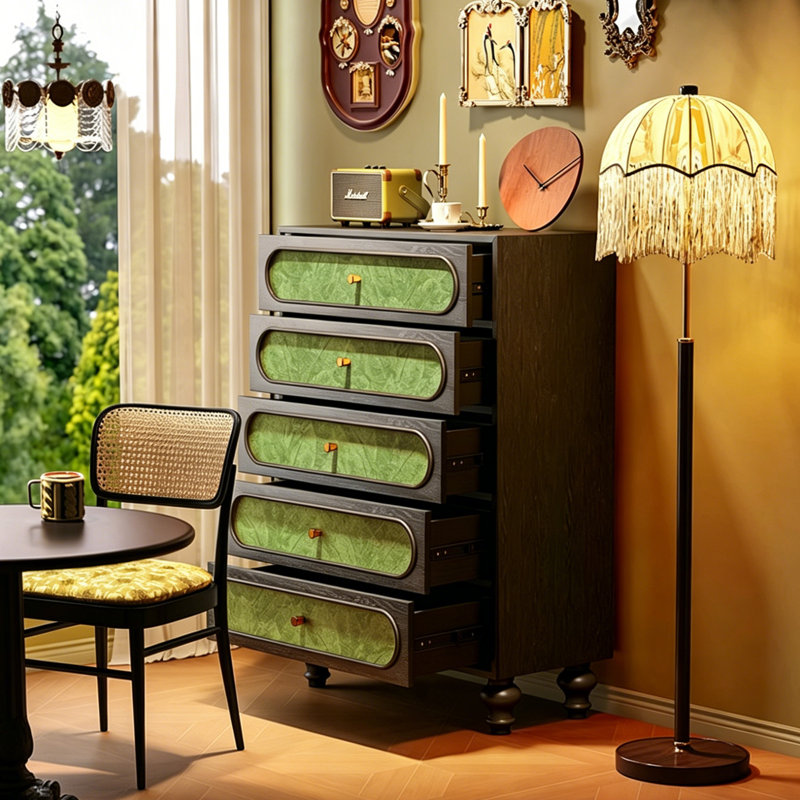 Armoire de rangement 5 tiroirs Modern