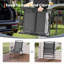 Chaise de patio pliante en métal Hickley-1747618589