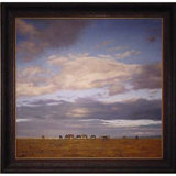 Grazing Horses Painting