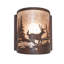 1 - Light Flush Mounted Sconce