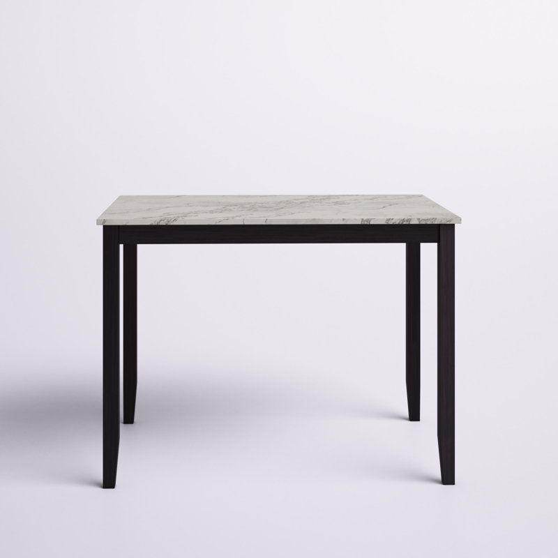 Aleycia Solid Wood Base Dining Table