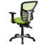 Mid-Back Mesh Multifunction Executive Swivel Ergonomic Office Chair with Adjustable Arms-63480809