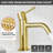Single-Hole Single-handle Bathroom Faucet with Drain Assembly-110842845