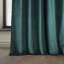 Rideaux en velours moelleux Matra pour chambre à coucher ‑ rideaux obscurcissants pour les fenêtres de salon, panneau simple-1636876329-1630843105