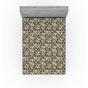 Beige, gris anthracite, gris / damas