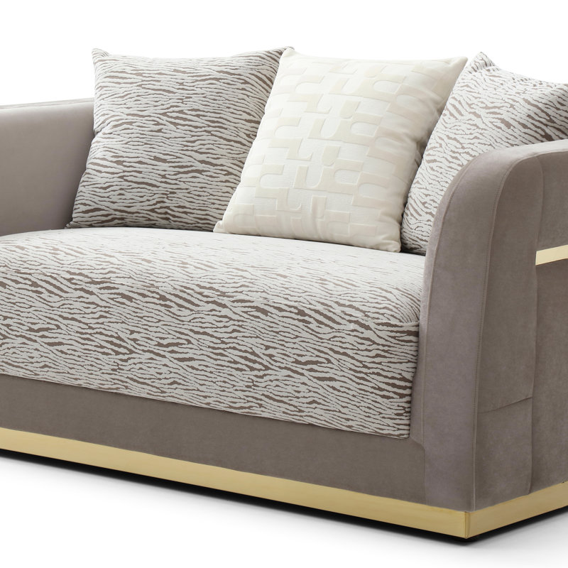 Causeuse Lexington G00280A-L, brun / beige clair