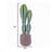 Artificial Cactus In EVA Flower Pot 26*25*88CM