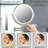 Caleidih Metal Flat LED Wall Mirror-1994377192