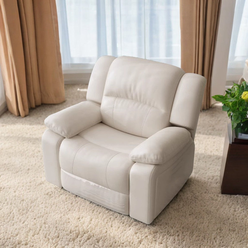 Fauteuil inclinable pivotant rembourré Smeraldo