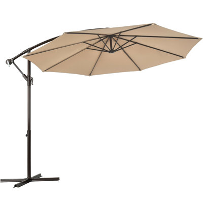 Parasol en porte-à-faux octogonal 10 pi Kunz