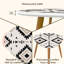 Ensemble de 2 tables basses gigognes Triangle