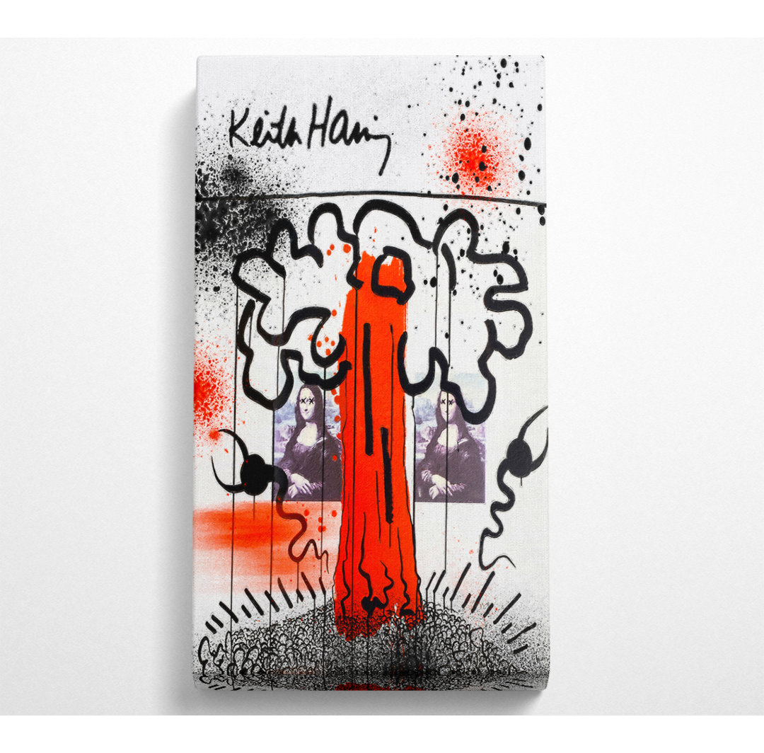 Keith Haring Tree Wide - Wrapped Canvas Kunstdrucke