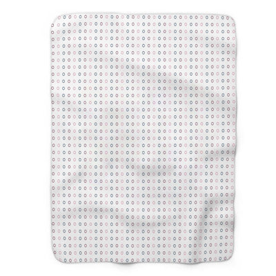 Pink Maroon Serene - 1 Piece Premium Sherpa Blanket