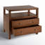Nora 2-Drawer Wide Nightstand-1057722618