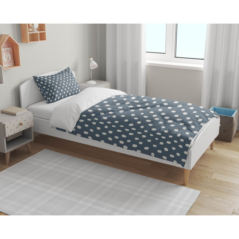 Dot Lyfe Decorative Lightweight Comforter Set, Blue