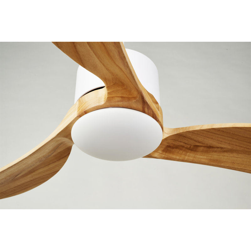 52"  Ceiling Fan With Dimmable LED Light Remote Control