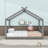 Montessori House Floor Bed with Center Support Legs, Low‑Profile Safe Design-911721267-911721270