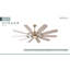Ventilateur de plafond intelligent 65 "à DEL 5CCT Barn