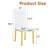 4-Pack PU Dining Chairs