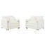 Ensemble de 2 chaises d'appoint surdimensionnées en chenille-477168694-502534820-502534823