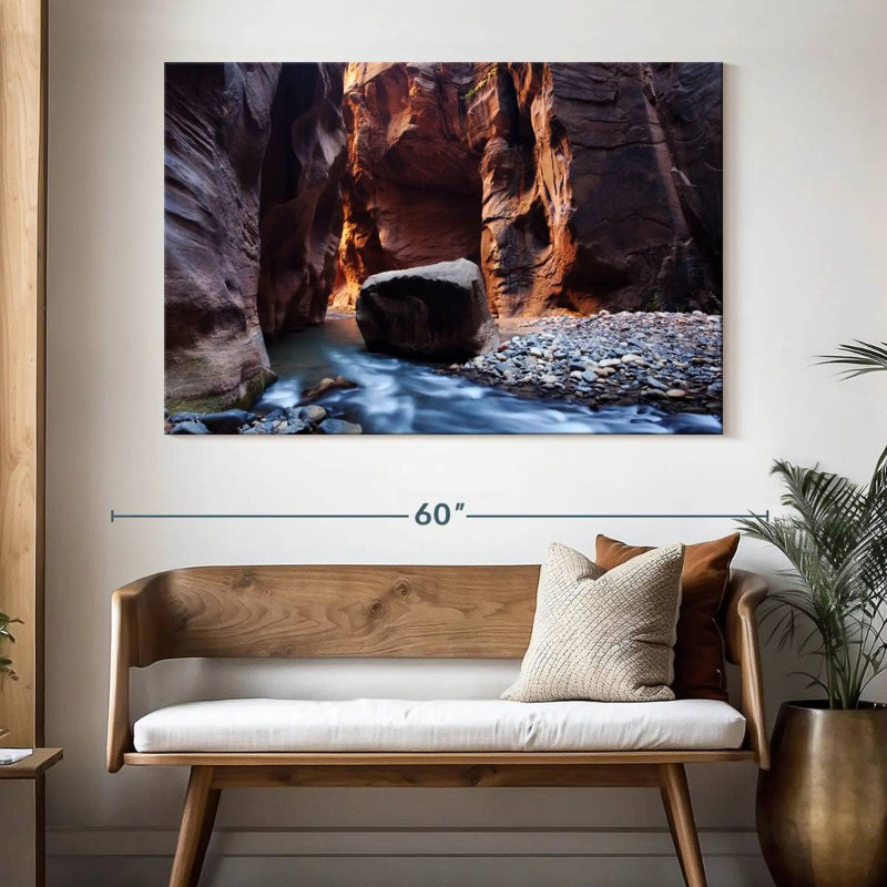 Alvord Zion Narrows, 34" H x 51" W