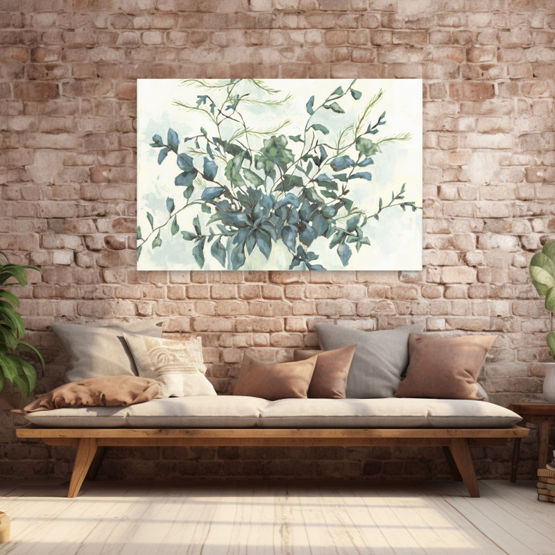 Herb Bouquet 1 Piece Wrapped Canvas Wall Art, 101.6cm H x 152.4cm W