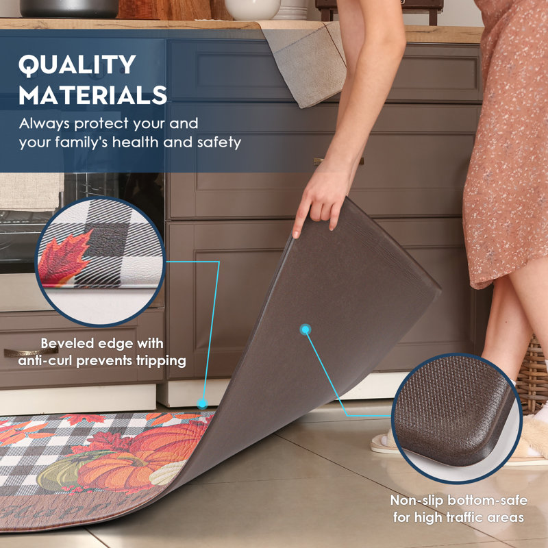 Tapis de cuisine antidérapant Poula