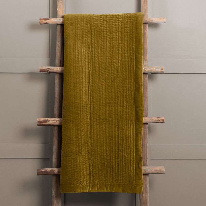 Haze Quilted Throw Blanket, Multicolour