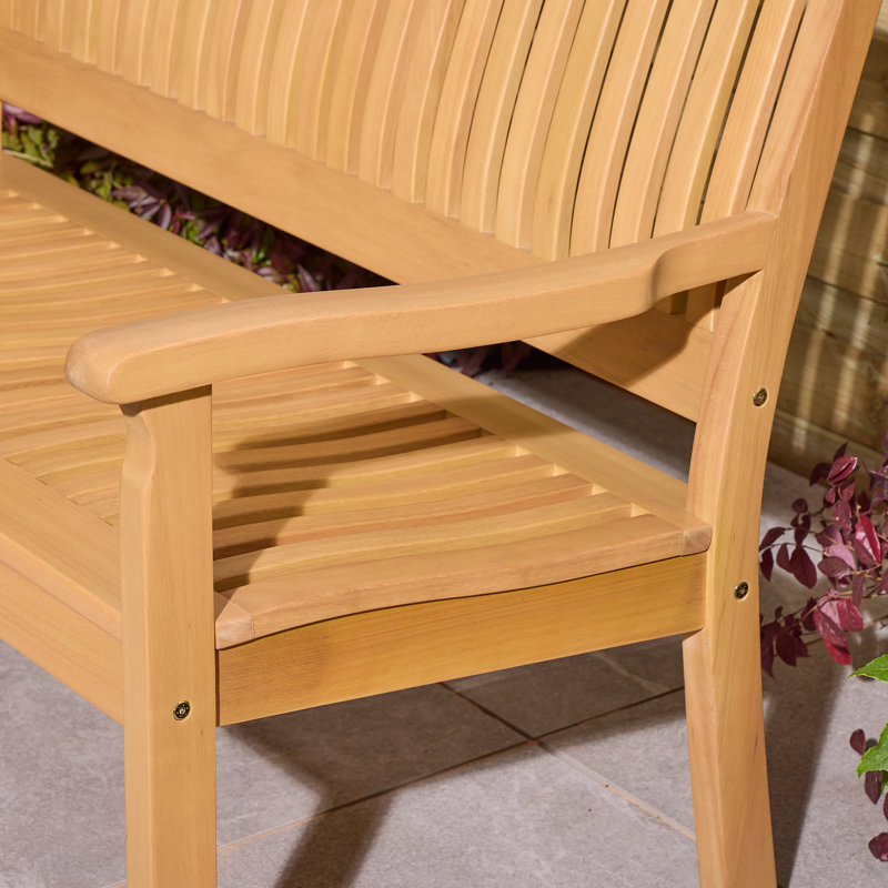 Rowlinson Farnham Bench, 87cm H x 124cm W x 72cm D