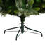 7.5Ft. Artificial Christmas Tree With 450 Warm White Clear Globe Bulbs And LED Lights