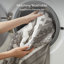 Rideau de douche en chenille touffetée 100% coton Imani 72 po x 72 po-1801623714-1876234453