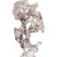 Sculpture en faux cristal de roche moyen