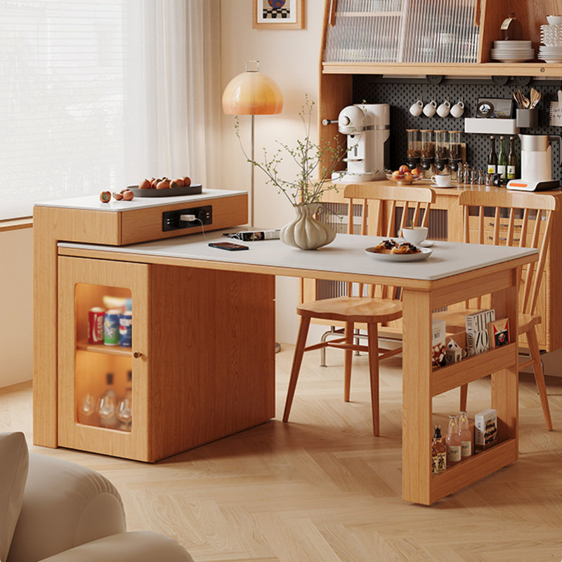 Tables de salle à manger modernes et simples de style crème