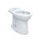 TOTO® Drake® Elongated Universal Height TORNADO FLUSH® Toilet Bowl with CEFIONTECT®, WASHLET® Ready