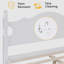 Lit plateforme moderne en bois massif rustique avec support de lattes durable-421656464-421656471