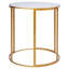 Paris Marble Drum End Table-72595327