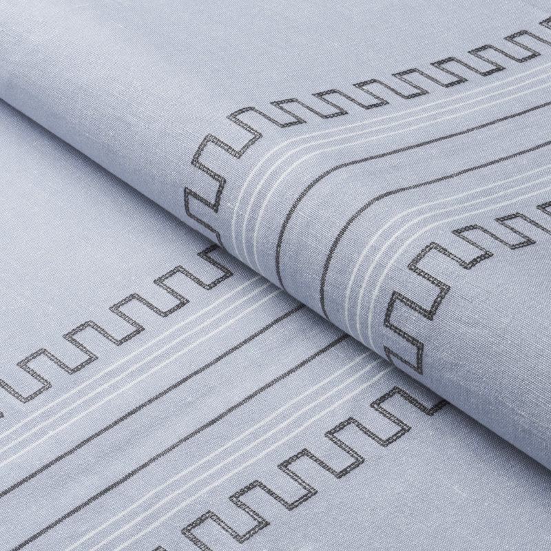 Schumacher x Mary McDonald Greco Stripe Fabric