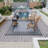 Outsunny Reversible Outdoor Rug