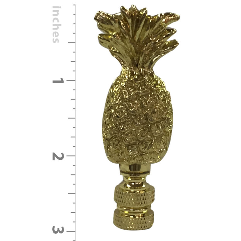 Faîteau lampe de l’ananas tendance, Laiton poli