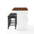 Jorianna Solid Wood Top Kitchen Island