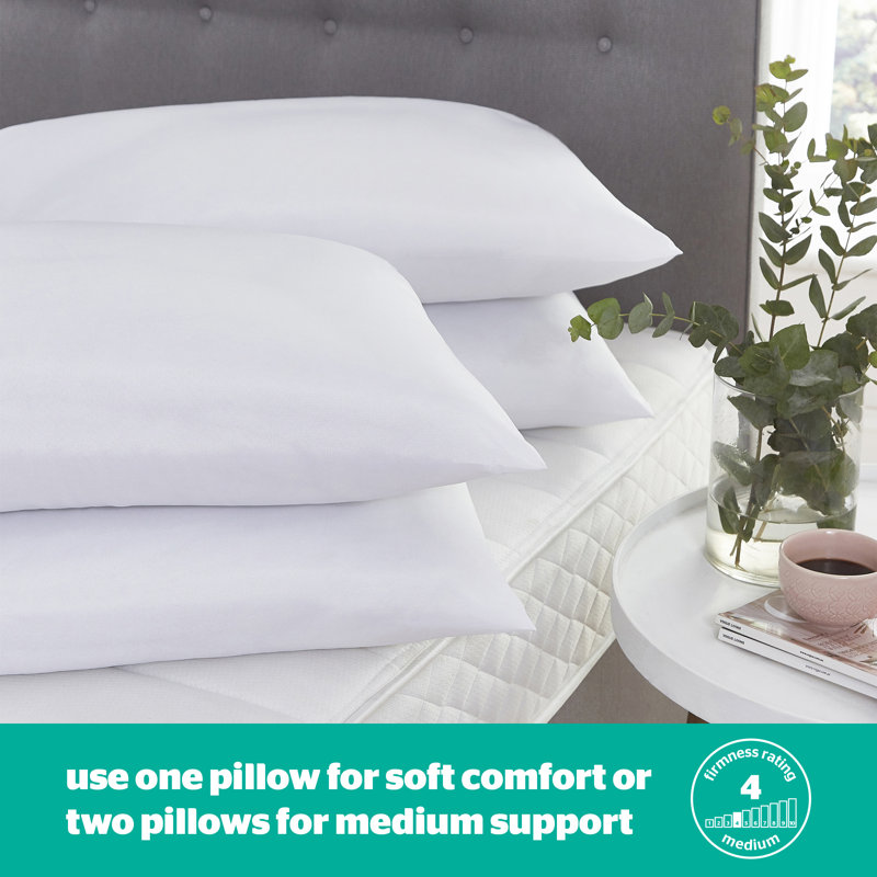 Just Like Down Pillows Medium Soft Support