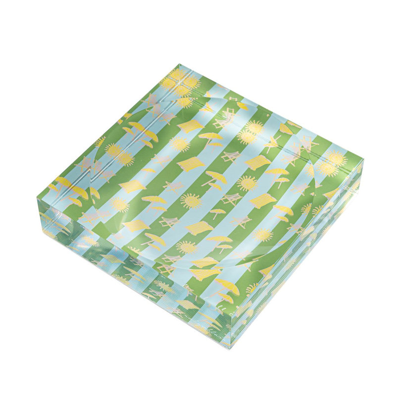 Seashore Mint, Green/Blue/Yellow