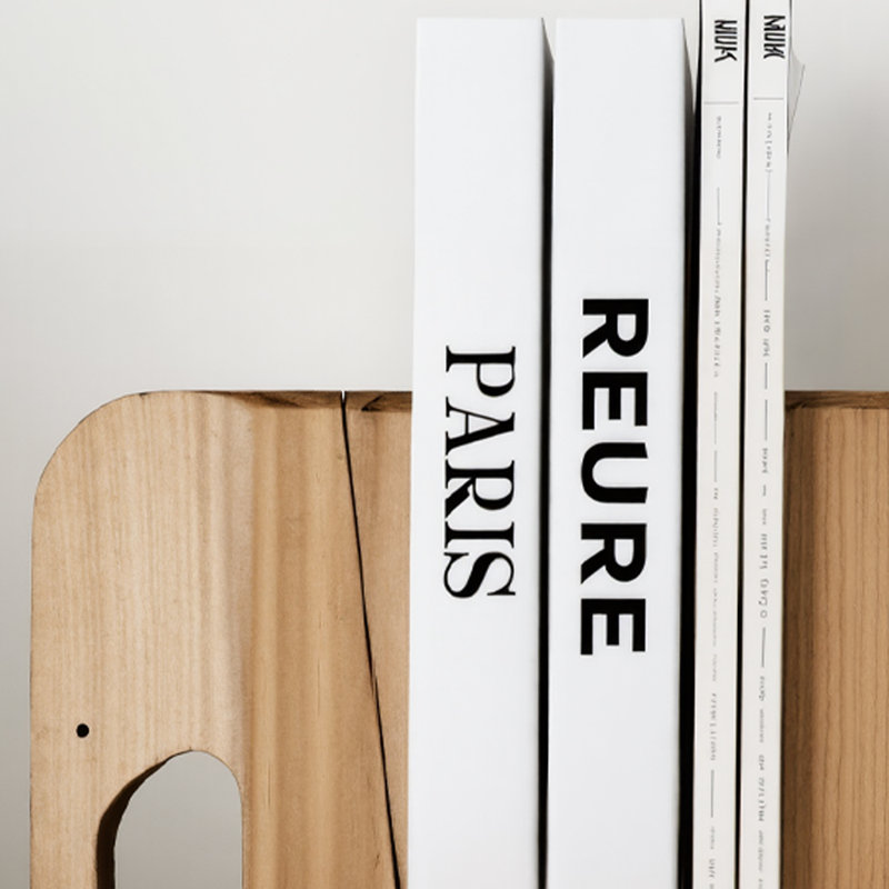 Ensemble de 3 livres décoratifs pliables