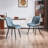 Modern Dining Chairs Faux Leather Upholstered Kitchen Chairs Side Chair With Metal Legs-117655439