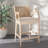Caedon Gianni Rattan Upholstered Counter Stool-1565020266