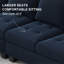 Canapé-lit modulaire réversible en velours Shavera-756870015