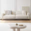 Canapé modulaire en velours blanc-1683568297