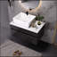 Meuble-lavabo flottant 31,5 "avec lavabo