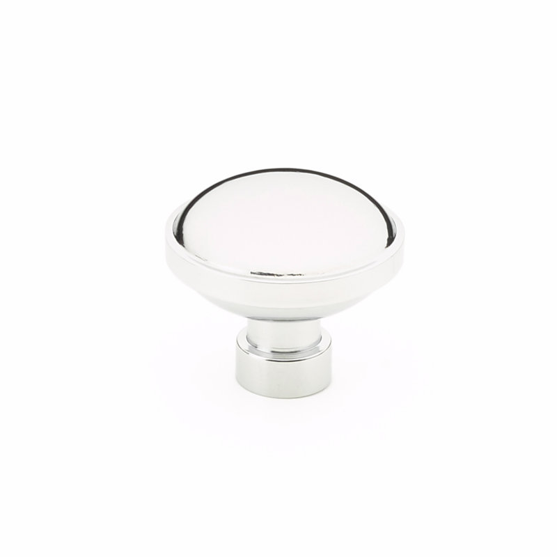 Brandt Circle Knob, Polished Chrome, 1.75''