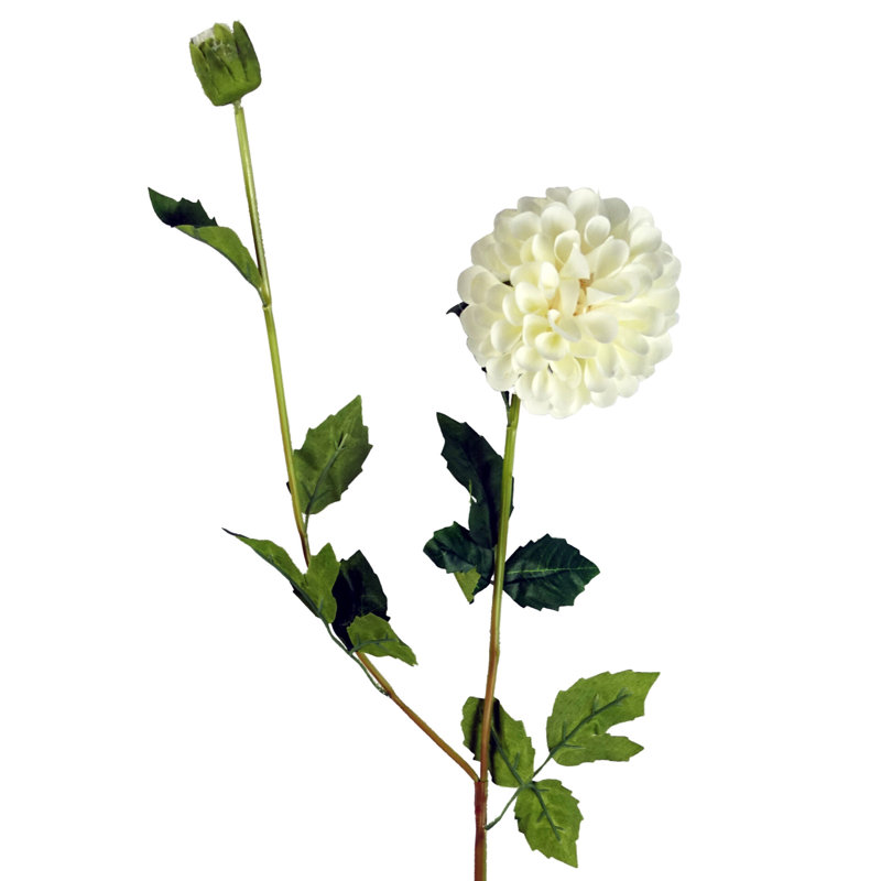 Plastic, Silk Artificial Arrangement, Cream